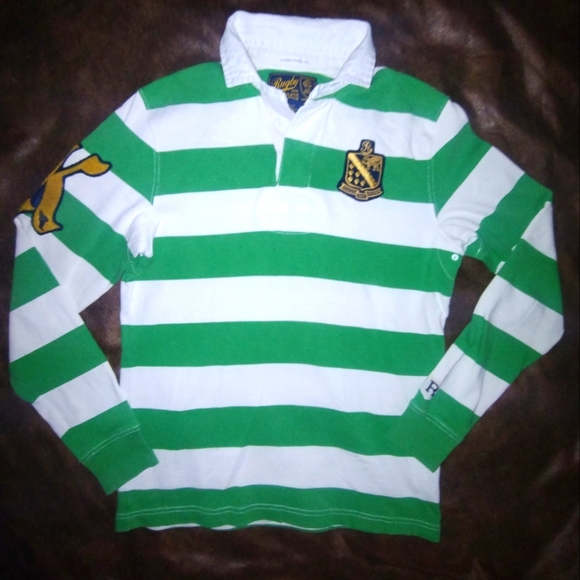 🔥Vtg Rugby Ralph Lauren Rugby Polo - Picture 2 of 8